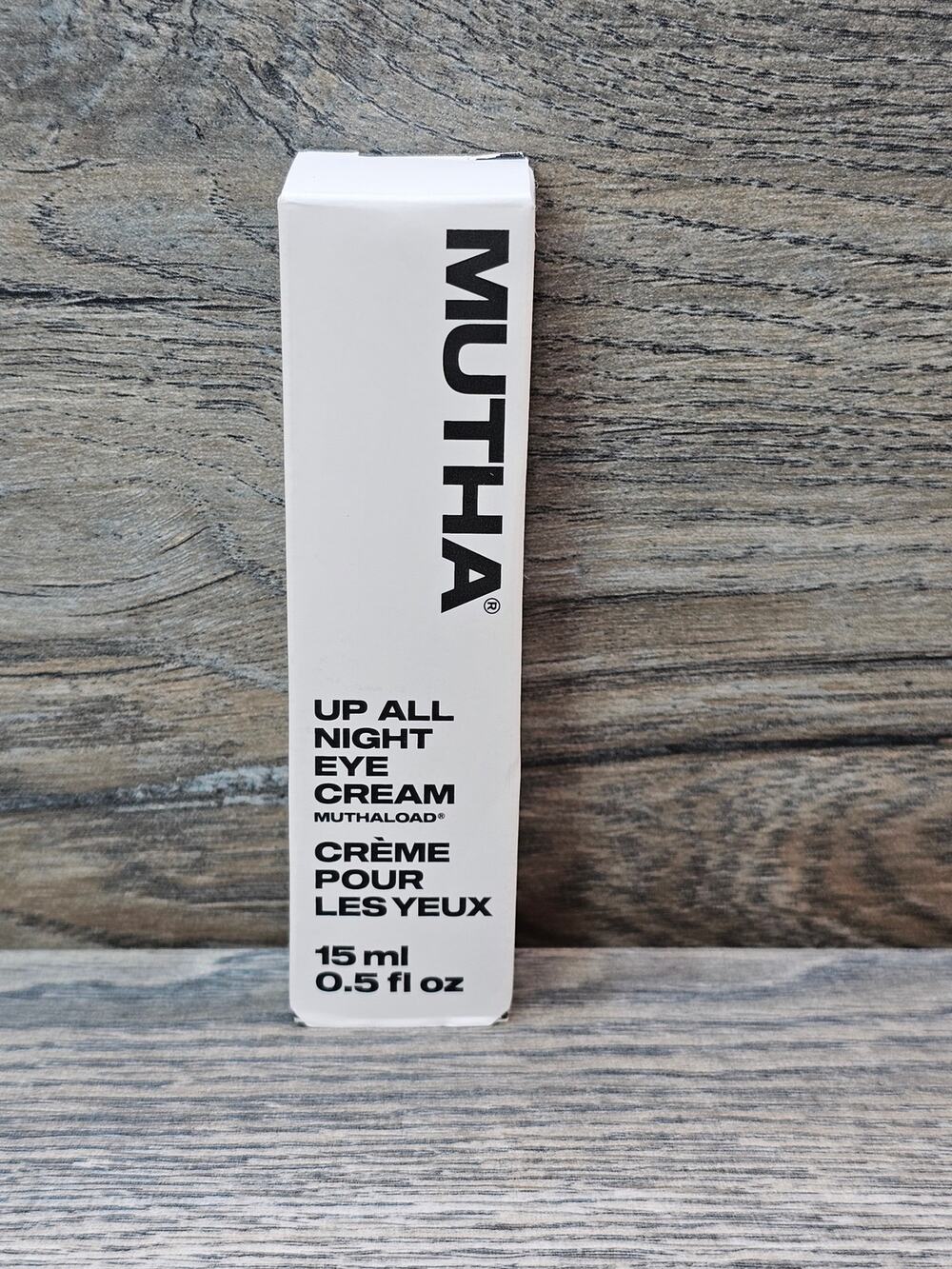 MUTHA Up All Night Eye Cream 0.5 fl oz 15 mL Full Size NEW IN BOX